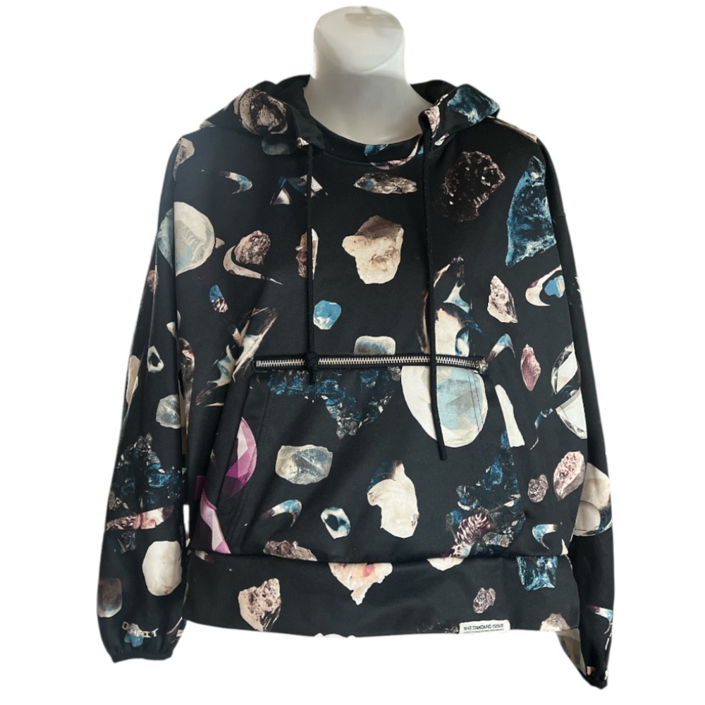 Nike Dri-FIT Standard Issue Hoodie S Crystal Gems Basketball Pullover Un…